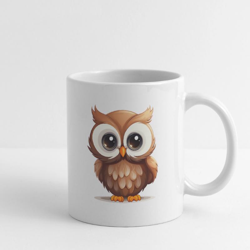 Süße Eule Tasse