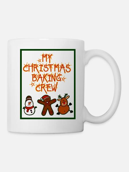 My christmax baking crew - Tasse - Weiß