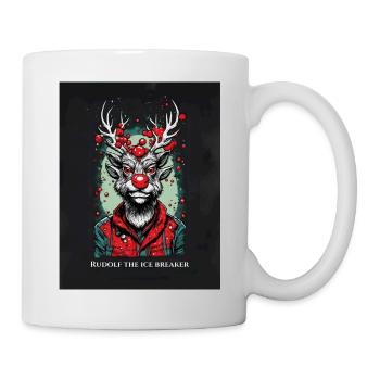 Rudolf der Eisbrecher - Tasse - Weiß - Rechts