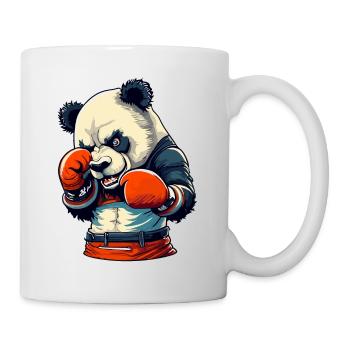 Box Panda - Tasse - Weiß - Rechts