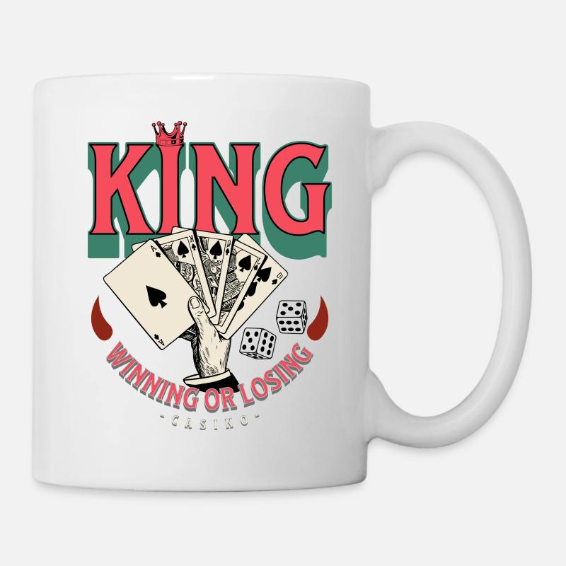 The King of Poker 2 - Mug blanc - blanc