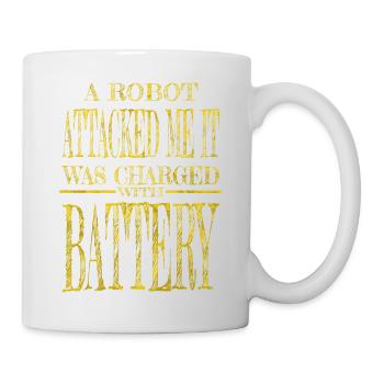 Robotique Ingénieur Ingénieur Drôle Cadeau Citation Robots - Mug blanc - blanc - Droite
