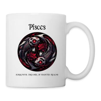Poissons Dreamscape : cadeau d'anniversaire idéal - Mug blanc - blanc - Droite