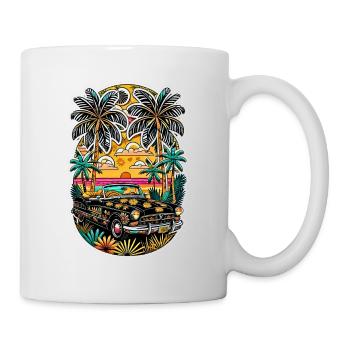 Vintage Summer Convertible - Mug - white - Right