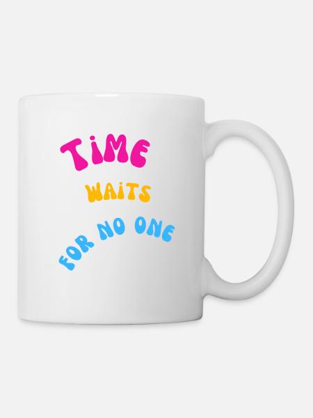 Heure - Mug blanc - blanc