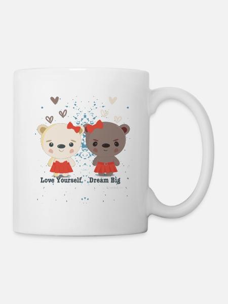Lean & Loo Offical theme shirt - Mug - white