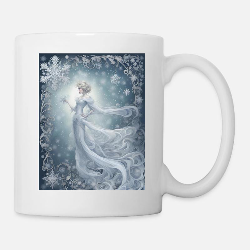 Die viertjüngste Tochter des Winters heißt Hope - Tasse - Weiß