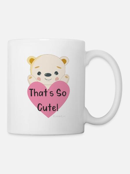 That's So cute! - Mug - white