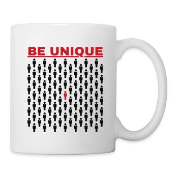 Be unique - Mug - white - Right