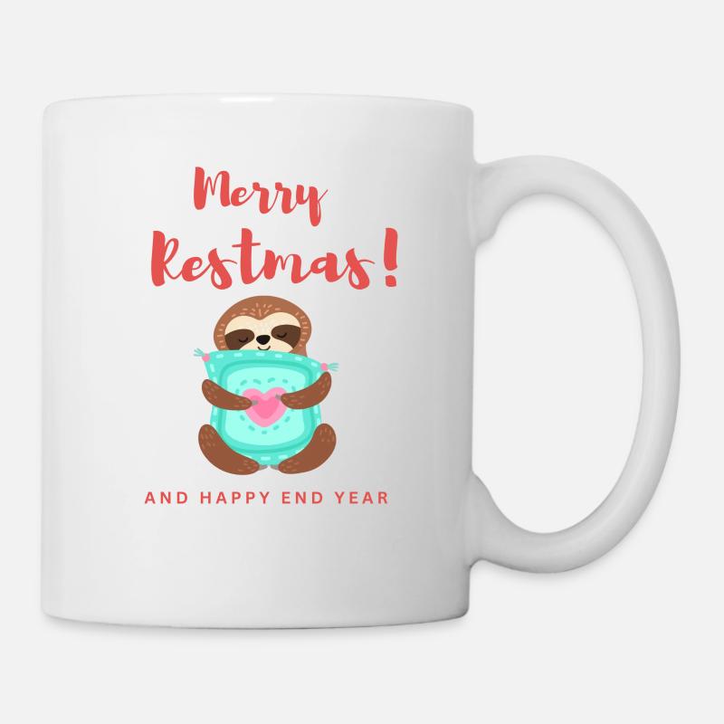 Mery restmas - Mug blanc - blanc