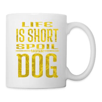 Beagle Daddy Golden Retriever Dog Owner - Mug - white - Right