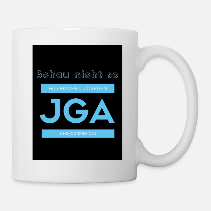 JGA Junggesellenabschied - Tasse - Weiß