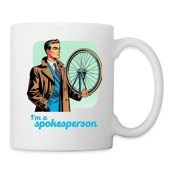 Spokesperson 1 - Tasse - Weiß - Rechts