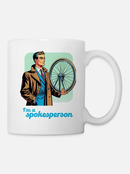 Spokesperson 1 - Tasse - Weiß