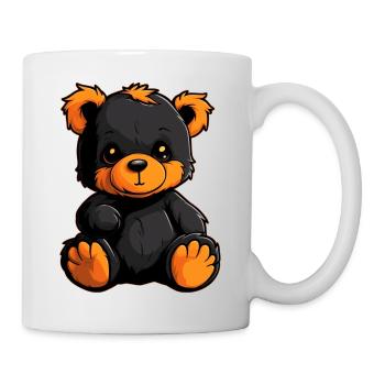 Kinder Teddybär guckt Süß - Tasse - Weiß - Rechts