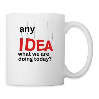Decorative Present for Fishing Lovers Hooks - Mug - white - Right