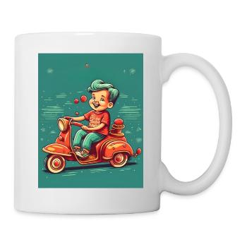 Poster of a vintage toy - Mug - white - Right