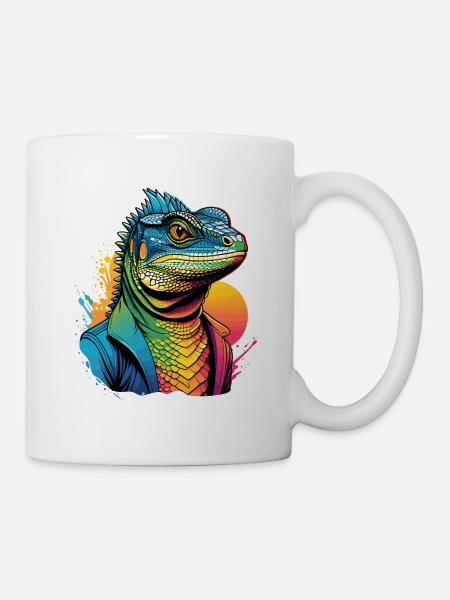 Draco Lizard - Mug - white