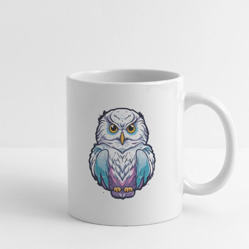 Schnee-Eule Tasse