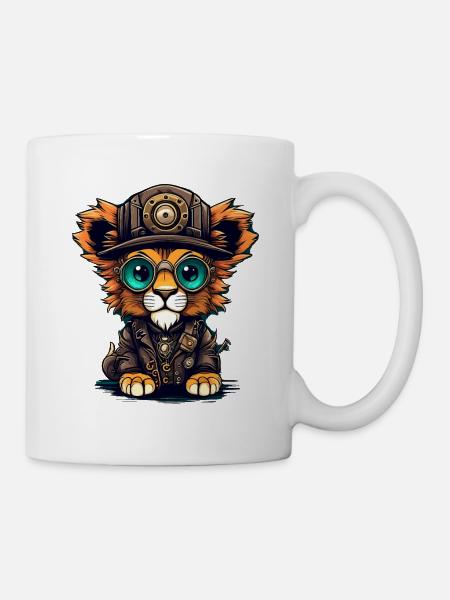 Lionceau - Mug blanc - blanc