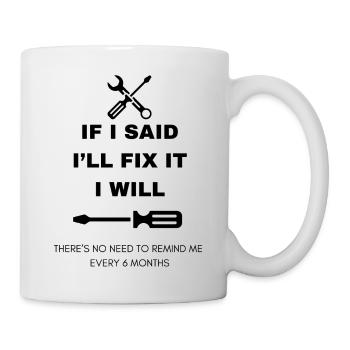 Handyman - Mug - white - Right