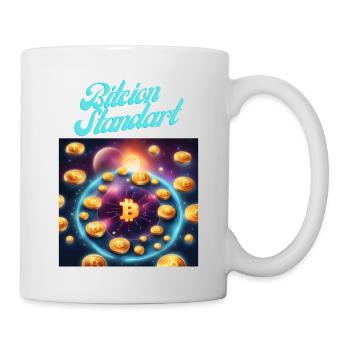 Bitcoin Standard - Tasse - Weiß - Rechts