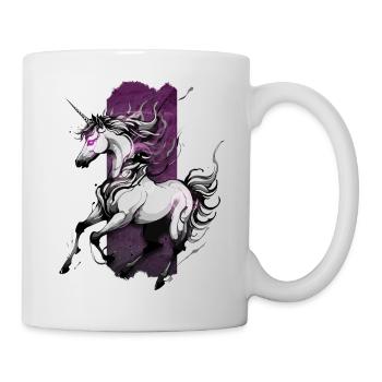 Ethereal Gallop: Running Unicorn - Mug - white - Right