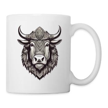Yak-Rüstung - Tasse - Weiß - Rechts