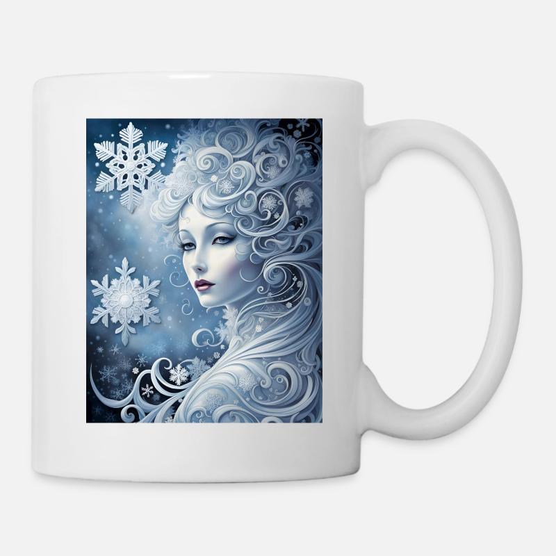 Cold beauty - Mug - white