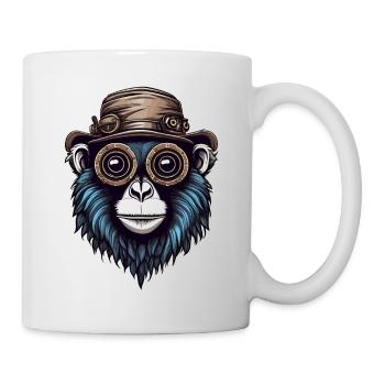 Gibbon - Tasse - Weiß - Rechts