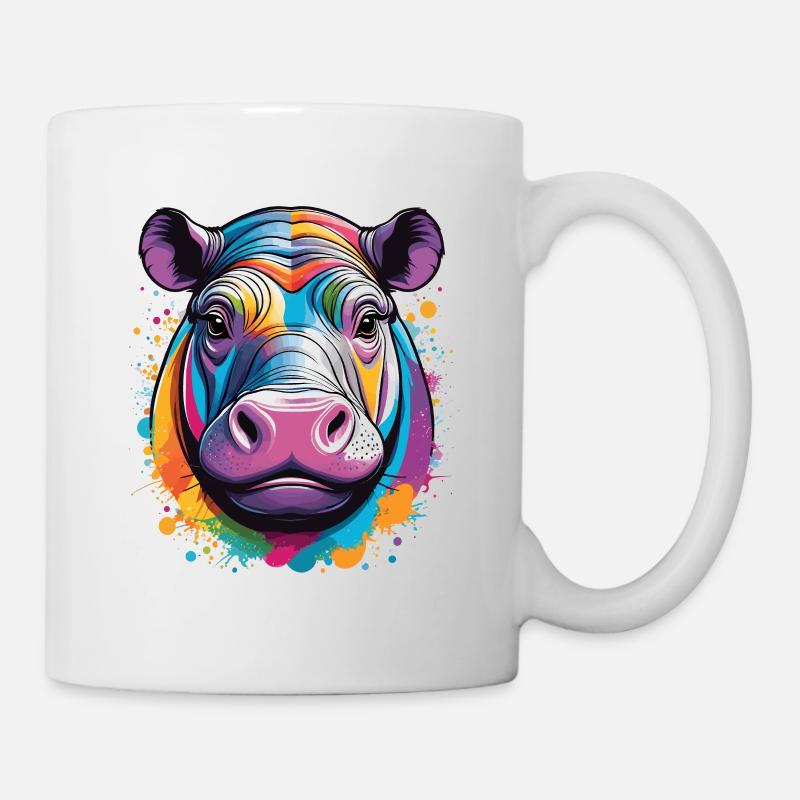 Hippo - Mug - white