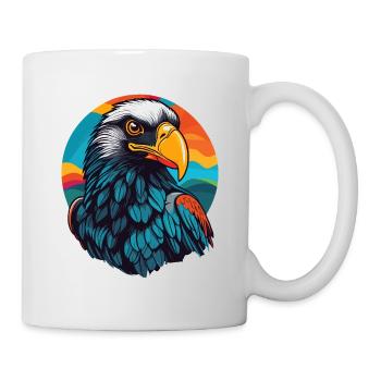 Vautour - Mug blanc - blanc - Droite