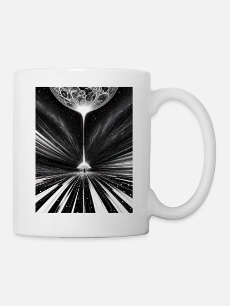 Naissance d’une étoile Espace Étoiles Système solaire - Mug blanc - blanc