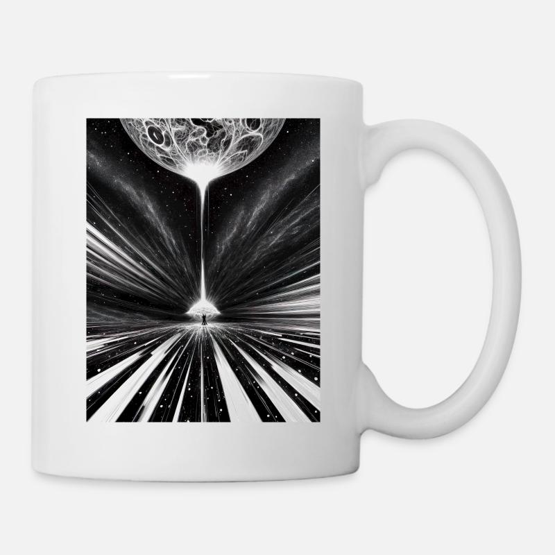 Naissance d’une étoile Espace Étoiles Système solaire - Mug blanc - blanc