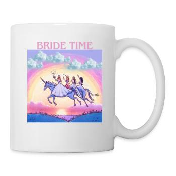 Braut Zeit - Tasse - Weiß - Rechts