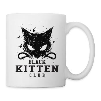 Black Cat - Tasse - Weiß - Rechts
