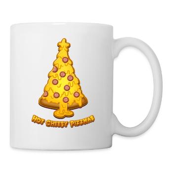 Hot Cheesy Pizzmas - Mug - white - Right