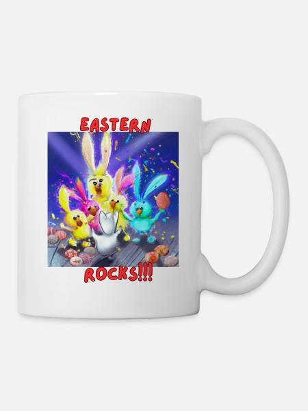 Rochers de Pâques - Mug blanc - blanc