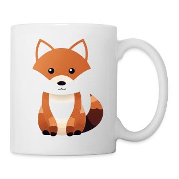 Cute Animal - Tasse - Weiß - Rechts