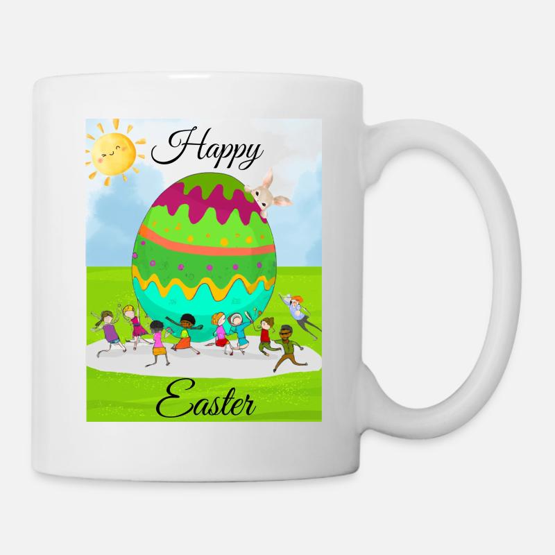 Ostertanz - Tasse - Weiß