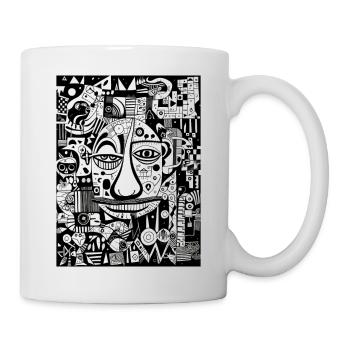 Inspirations Graffiti :Tapir - Mug blanc - blanc - Droite