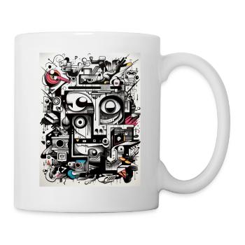 Inspirations Graffiti :Colibri - Mug blanc - blanc - Droite