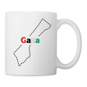 Gaza - Mug blanc - blanc - Droite