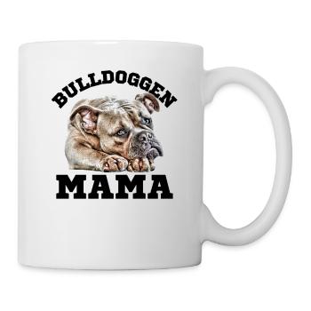 BULLDOGS MOM Dog Sayings Dog Dogs Bulldog - Mug - white - Right