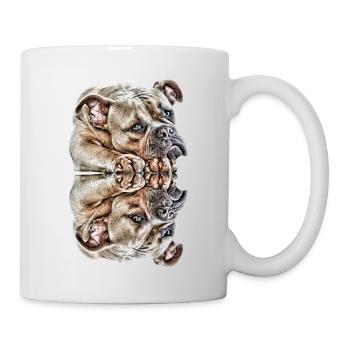 Dictons de chien Chien Chiens Bouledogue - Mug blanc - blanc - Droite