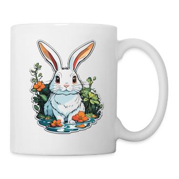 Anime / Comic / Japanisch / Zeichentrick / Cartoon - Tasse - Weiß - Rechts