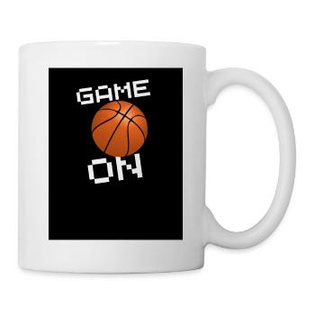 Basketball Sport - Tasse - Weiß - Rechts