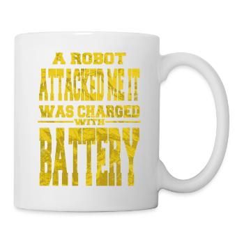 funny sayings family birthday present idea - Tasse - Weiß - Rechts