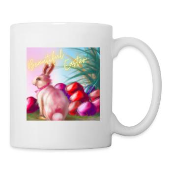 Bezaubernde Ostern - Tasse - Weiß - Rechts