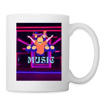 Musik - Tasse - Weiß - Rechts